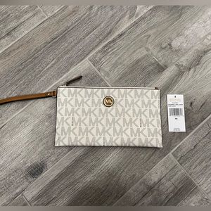 COPY - - Michael Kors Large Zip Clutch